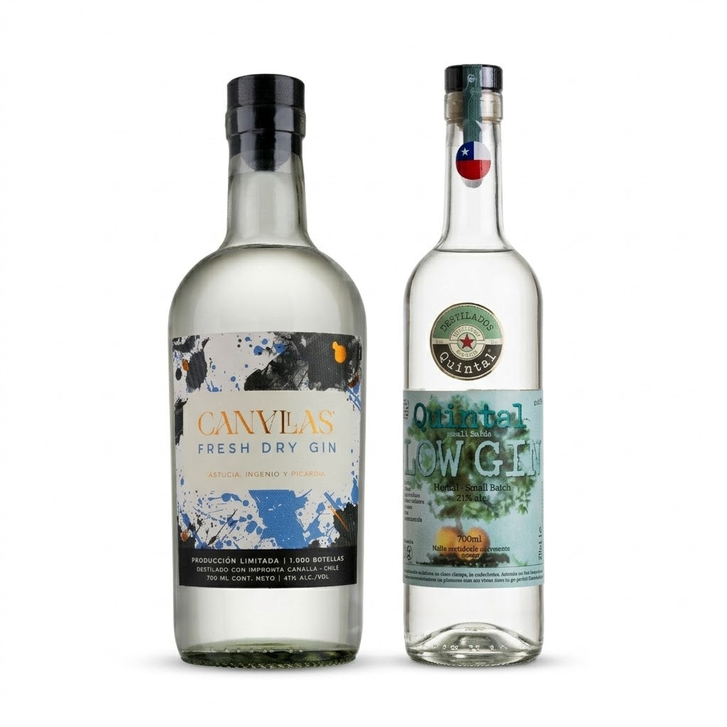 Pack Canallas Day & Night: Gin Canallas + Quintal Low Gin