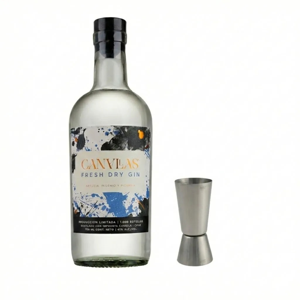 Pack Gin Canallas 700ml 41° + Jigger