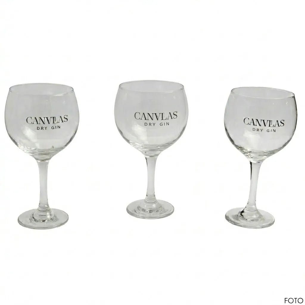 Set 3 Copones Oficiales Gin Canallas