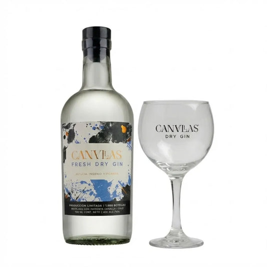Pack Gin Canallas 700ml 41° + Copón Oficial